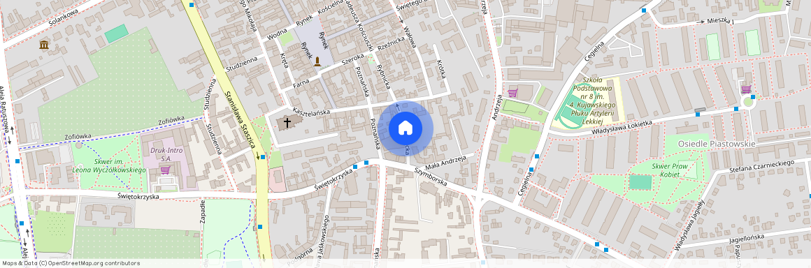 ul. Mała Rybnicka, Inowrocław, inowrocławski, kujawsko-pomorskie