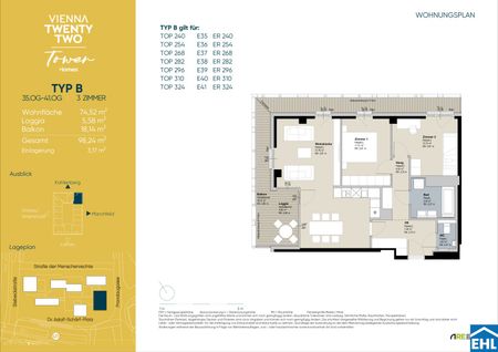 Rooftop Living bei der U1 Kagran – TOWER HOMES - Photo 5