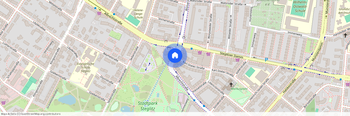 Bismarckstr., Berlin, Steglitz, 12169