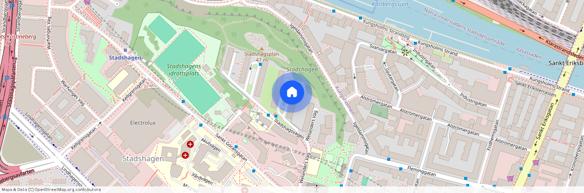 John Bergs plan 6, Stockholm