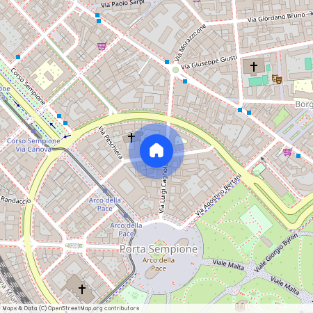 Via Domenico Cirillo, Włochy, Milan