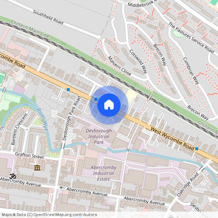 Furnished Double Room, West Wycombe Road, High Wycombe, HP12 3AF