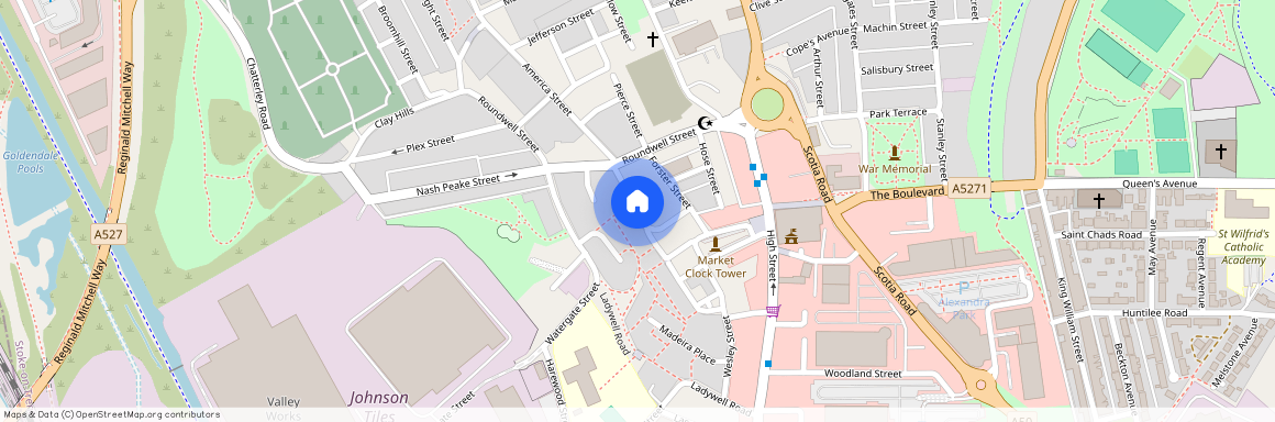 Old Court Street, Tunstall, ST6