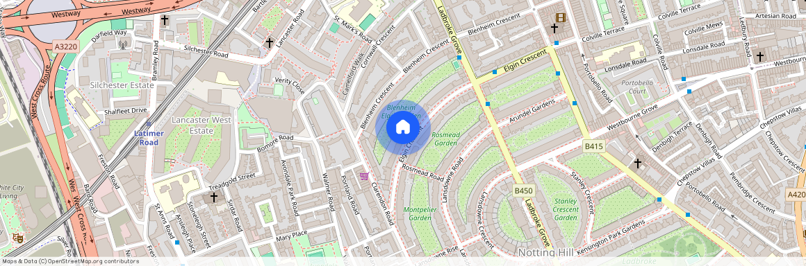 Elgin Crescent, W11, London