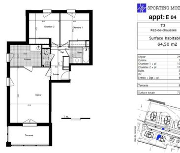 Appartement 3 pièces – 64 m² - Photo 6