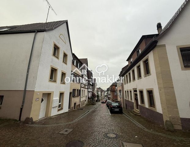 Renovierte 2-3-Zimmer-Wohnung - zentrale Altstadtlage in Gundelsheim mit EBK - Foto 1