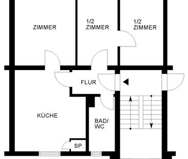 Schicke 3-Zimmer-Wohnung in beliebter Innenstadtlage // 1. OG links - Photo 5