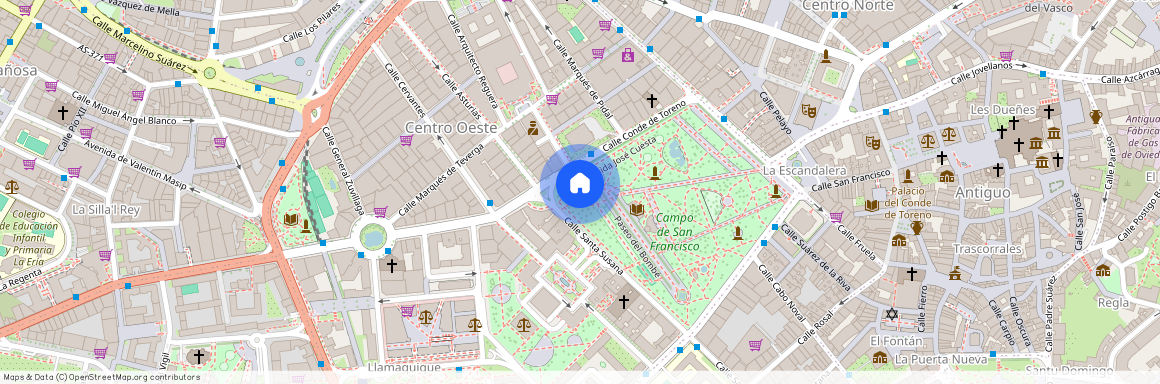 Parque San Francisco-Uría, Oviedo