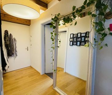 1-ROOM LOFT APARTMENT IN HÜTTEN (ZH), FURNISHED, TEMPORARY - Photo 2