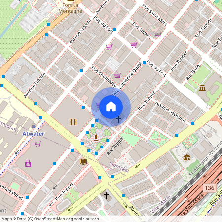 2190 Rue Ste-Catherine O., app. 403, Montréal (Ville-Marie), H3H1M7