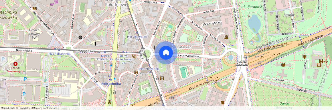 Warszawa Śródmieście, Aleja Wyzwolenia