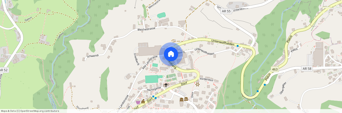 Friedberg 232, 9427 Wolfhalden, Switzerland, 9427 Wolfhalden