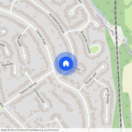 Homewood Avenue, Cuffley, EN6