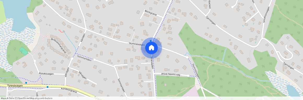 Strandallén, Tyresö