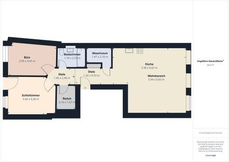 Lichtdurchflutete, möblierte 3.5-Zimmer-Wohnung mit grossem Balkon in zentraler Lage beim Spalentor - Photo 5