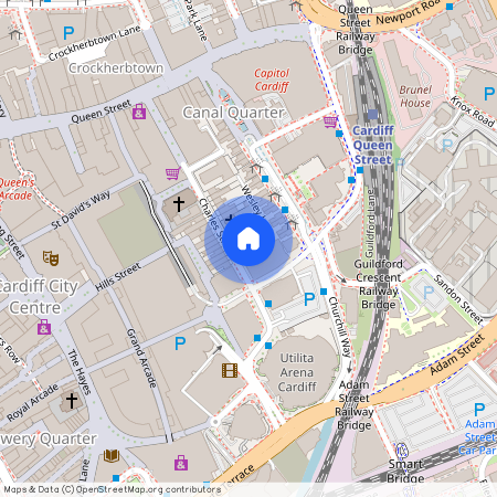 Wesley Lane, Cardiff(City), CF10 2AB