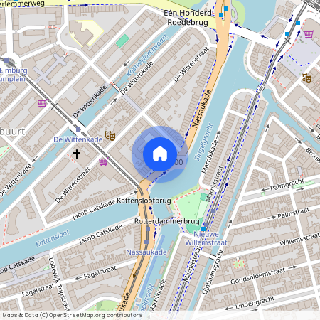 Nassaukade 36-4, De Wittenbuurt-Noord, 1052CK, Amsterdam