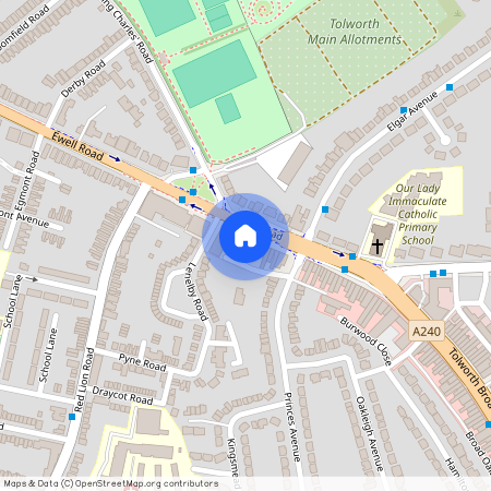 Ewell Road, Surbiton