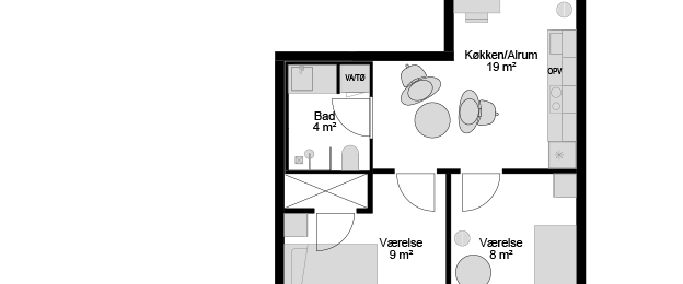 Godsbanen 77, 2. lejl. 5, Aalborg - Photo 1
