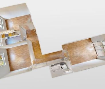 3-room apartment with private washer-dryer - Foto 2