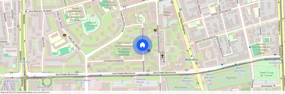 bukietowa, Mokotów, Warszawa