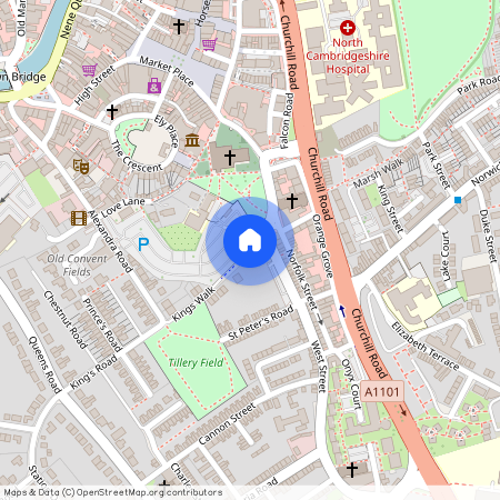 Kings Walk, Wisbech, PE13