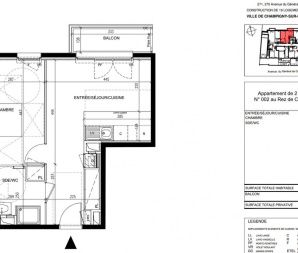 Appartement 2 pièces 41.76 m² - Photo 5