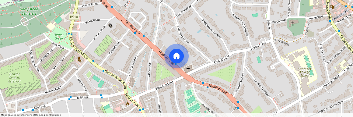 Finchley Road, Hampstead, NW3