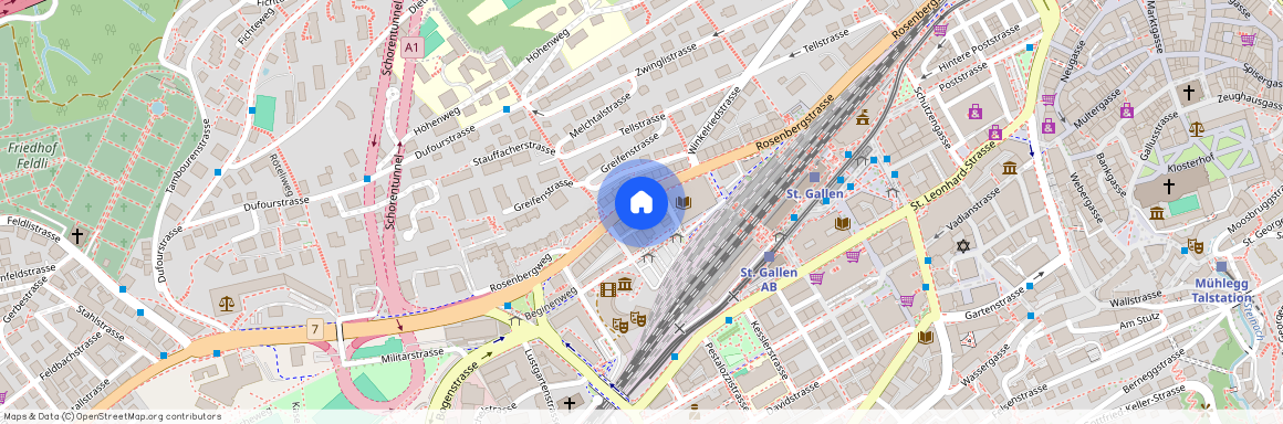 9000, St. Gallen, Rosenbergstrasse, 73