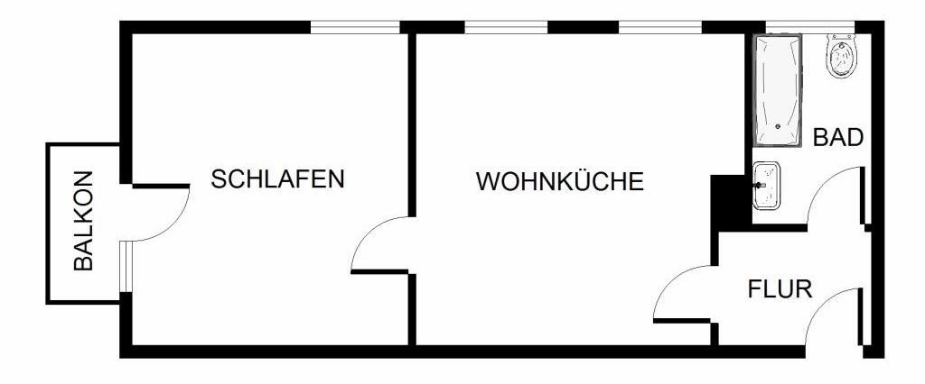 Demnächst frei! 2-Zimmer-Wohnung in Gelsenkirchen Hassel - Photo 1