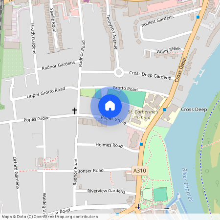 Deacons Court, Popes Grove, Twickenham, Middlesex, TW1