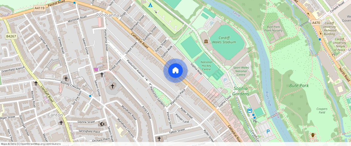 Cathedral Road, Cardiff CF11