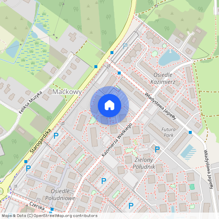 ul. Kazimierza Wielkiego, Orunia Górna - Gdańsk Południe, Gdańsk, pomorskie