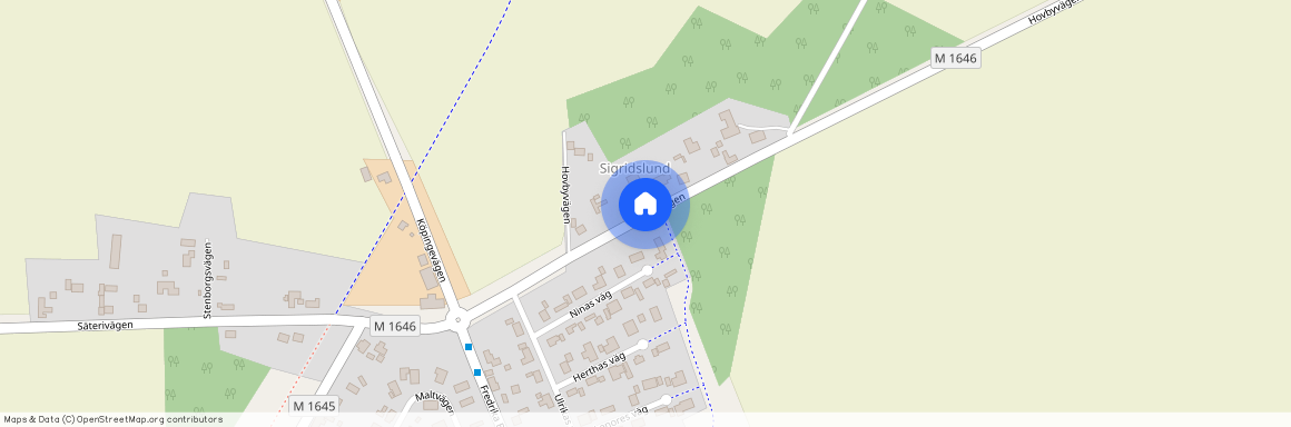 Hovbyvägen, Gärds Köpinge