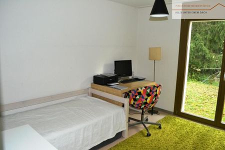 Top 6 1/2-room apartment with garden and garden seating - Foto 2