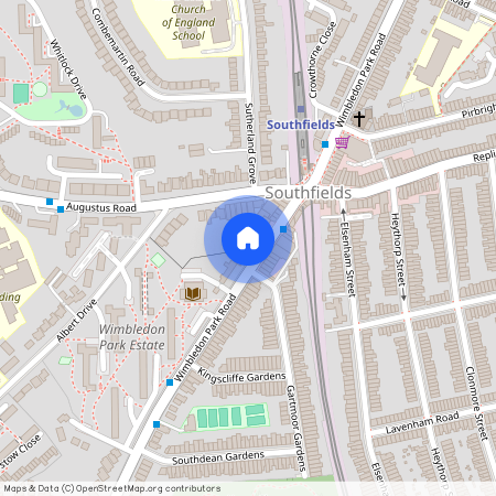 Wimbledon Park Road, Wimbledon Park, SW19, London