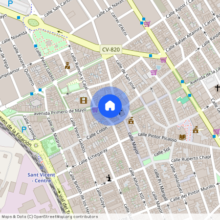 Madrid, C/ General Prim, C. Univers
