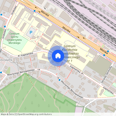 ul. Kapitańska, Grabówek, Gdynia, pomorskie