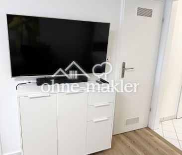 NEU saniert & möbliert, 1 Zi. Whg. SW-Balkon und TG - Photo 1