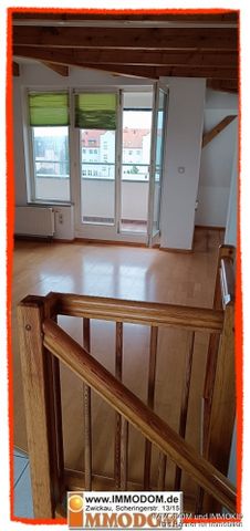 3-Zimmer-Dachwohnung über 2 Etagen in beliebter Wohnlage Zwickaus zu vermieten! - Photo 4