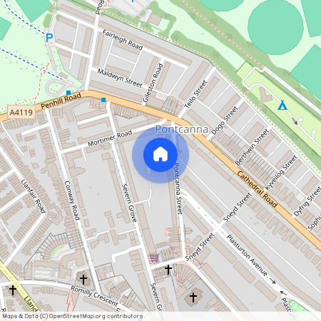 Iestyn Street, Caerdydd, CF11