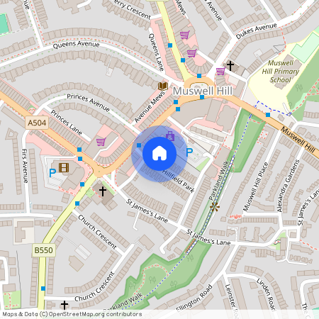 Hillfield Park, Muswell Hill, N10