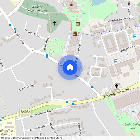 A Room in Church Green Road, Bletchley