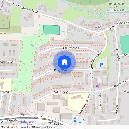 1. Etage, Progreßweg 18, Eckersbach E5-1, Zwickau