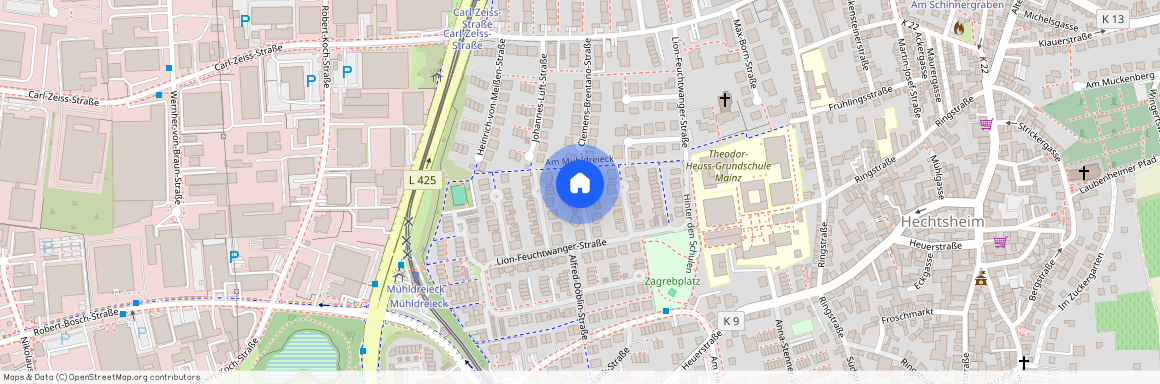 Lion-Feuchtwanger-Str., 55129, Lion-Feuchtwanger-Str.    Mainz