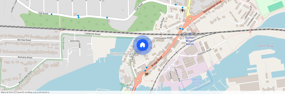 Commodore Road, Oulton Broad, Lowestoft