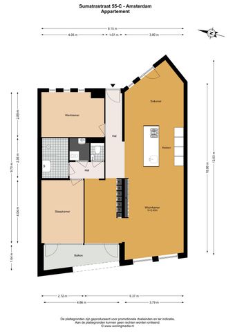 Sumatrastraat 55-C, Timorpleinbuurt-Zuid, 1094LP, Amsterdam - Photo 5