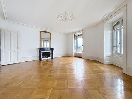 EAUX-VIVES - Sublime appartement de 8 pièces vue Jet-d'Eau - Photo 1