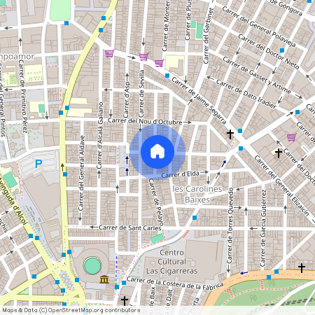 Calle Poeta Zorrilla, 6, 03012 Alicante/alacant, Spain