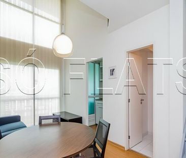 Flat No Blue Loft Com 50 m², 1 Dormitório E 1 Vaga Disponível Para Locação Próx Da Av Santo Amaro. - Foto 4